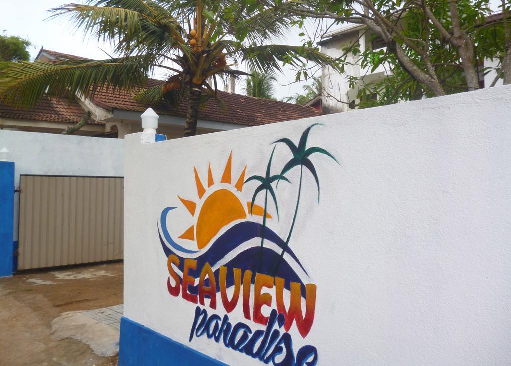 SeaView Paradise Inn Weligama Bagian luar foto