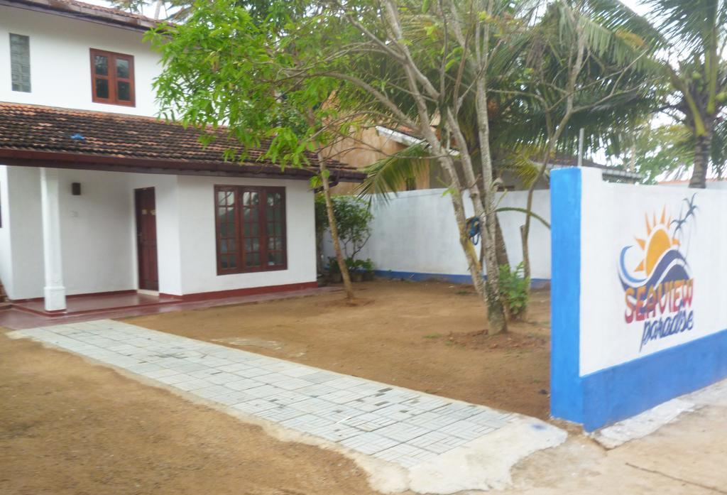 SeaView Paradise Inn Weligama Bagian luar foto